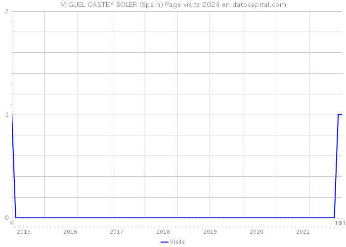 MIGUEL CASTEY SOLER (Spain) Page visits 2024 