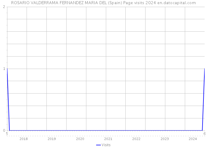 ROSARIO VALDERRAMA FERNANDEZ MARIA DEL (Spain) Page visits 2024 