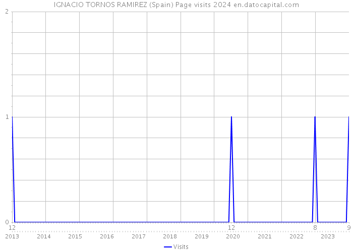 IGNACIO TORNOS RAMIREZ (Spain) Page visits 2024 