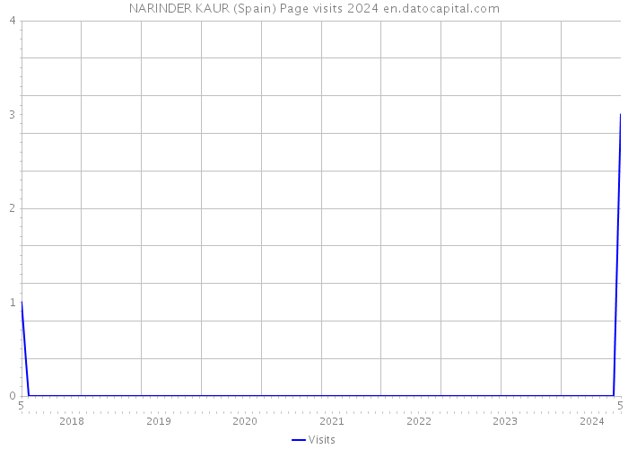NARINDER KAUR (Spain) Page visits 2024 