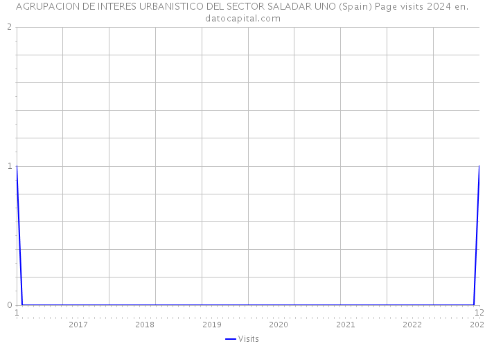 AGRUPACION DE INTERES URBANISTICO DEL SECTOR SALADAR UNO (Spain) Page visits 2024 