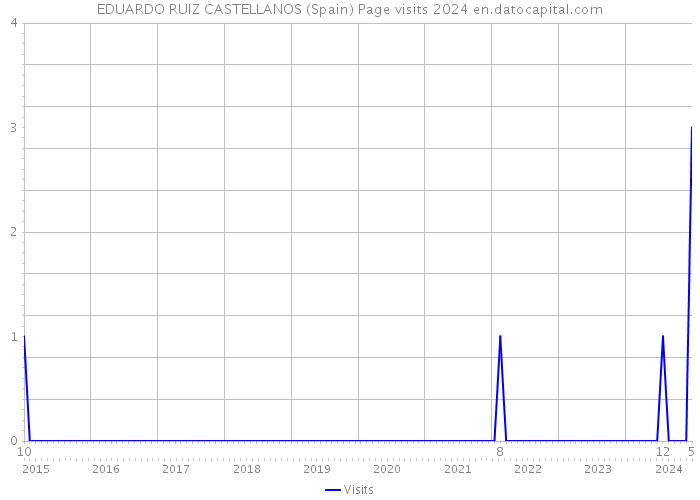 EDUARDO RUIZ CASTELLANOS (Spain) Page visits 2024 