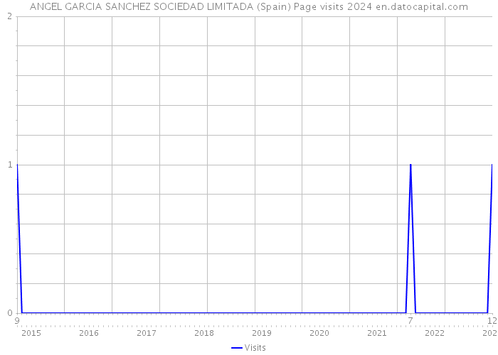 ANGEL GARCIA SANCHEZ SOCIEDAD LIMITADA (Spain) Page visits 2024 