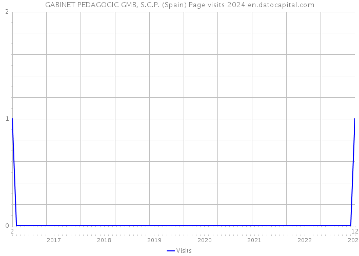GABINET PEDAGOGIC GMB, S.C.P. (Spain) Page visits 2024 