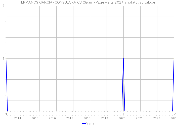 HERMANOS GARCIA-CONSUEGRA CB (Spain) Page visits 2024 