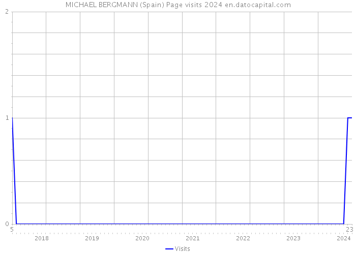 MICHAEL BERGMANN (Spain) Page visits 2024 