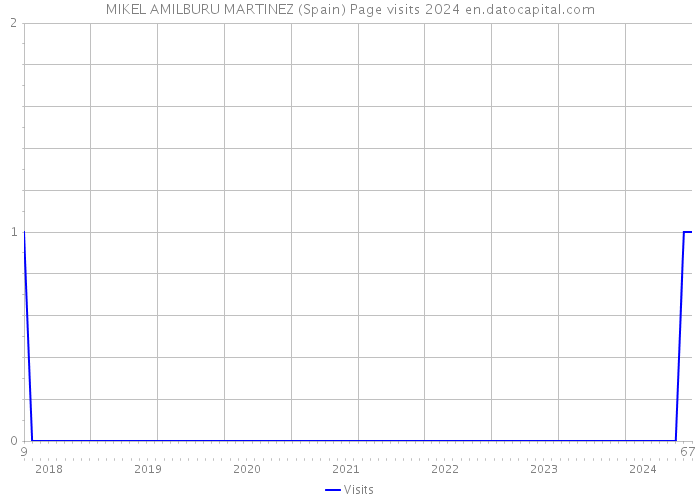 MIKEL AMILBURU MARTINEZ (Spain) Page visits 2024 