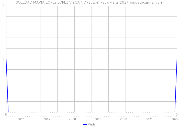 SOLEDAD MARIA LOPEZ LOPEZ VIZCAINO (Spain) Page visits 2024 