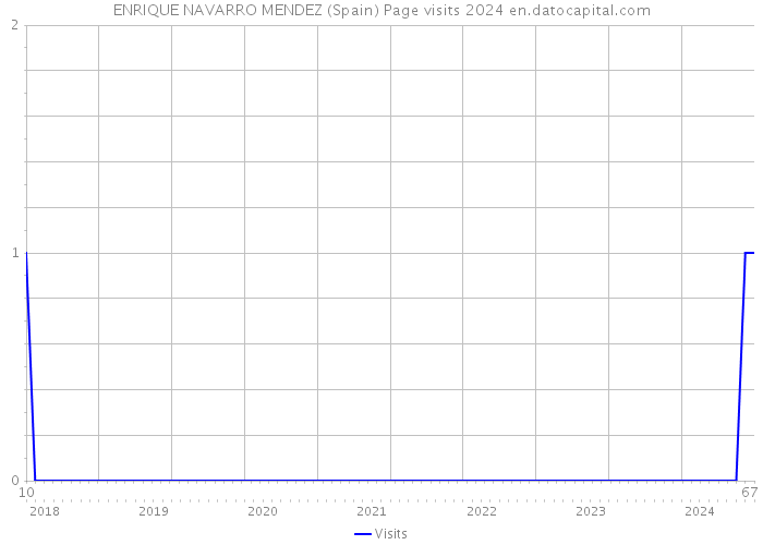 ENRIQUE NAVARRO MENDEZ (Spain) Page visits 2024 