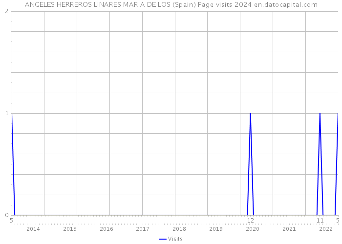ANGELES HERREROS LINARES MARIA DE LOS (Spain) Page visits 2024 