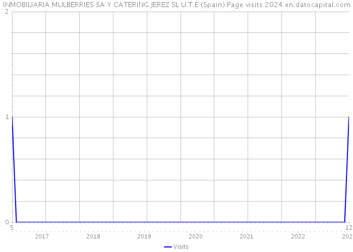 INMOBILIARIA MULBERRIES SA Y CATERING JEREZ SL U.T.E (Spain) Page visits 2024 