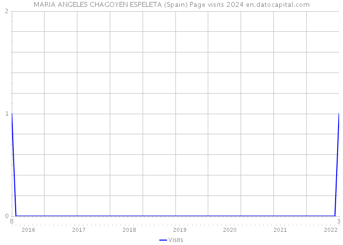MARIA ANGELES CHAGOYEN ESPELETA (Spain) Page visits 2024 