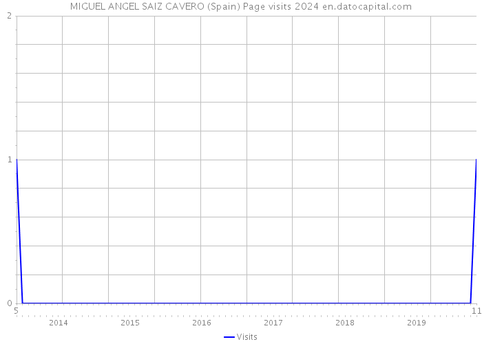 MIGUEL ANGEL SAIZ CAVERO (Spain) Page visits 2024 