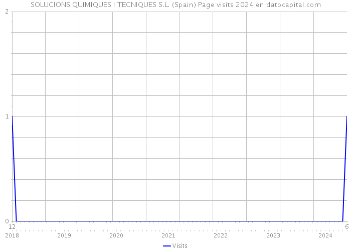 SOLUCIONS QUIMIQUES I TECNIQUES S.L. (Spain) Page visits 2024 