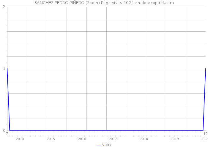 SANCHEZ PEDRO PIÑERO (Spain) Page visits 2024 