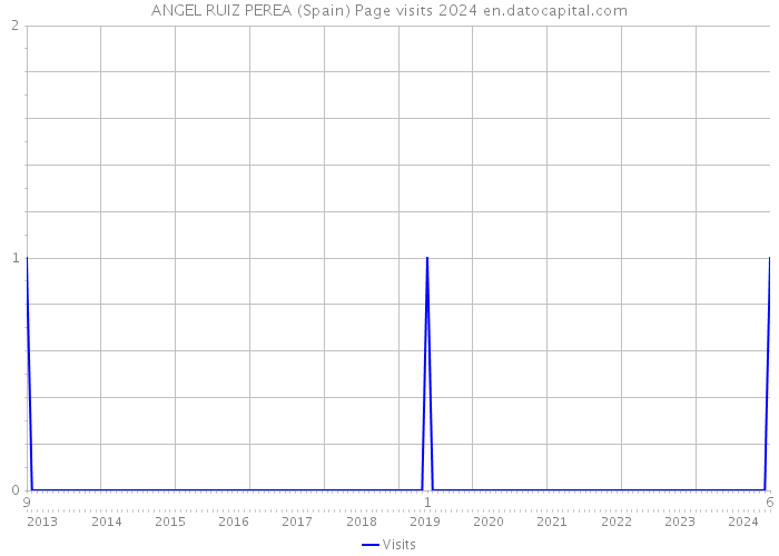 ANGEL RUIZ PEREA (Spain) Page visits 2024 