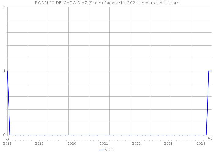 RODRIGO DELGADO DIAZ (Spain) Page visits 2024 