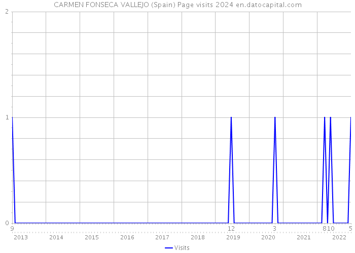 CARMEN FONSECA VALLEJO (Spain) Page visits 2024 