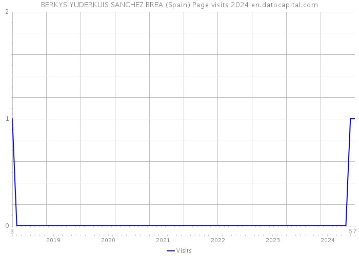 BERKYS YUDERKUIS SANCHEZ BREA (Spain) Page visits 2024 
