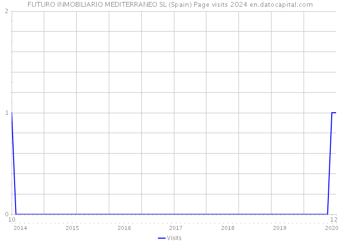 FUTURO INMOBILIARIO MEDITERRANEO SL (Spain) Page visits 2024 