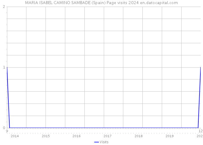MARIA ISABEL CAMINO SAMBADE (Spain) Page visits 2024 
