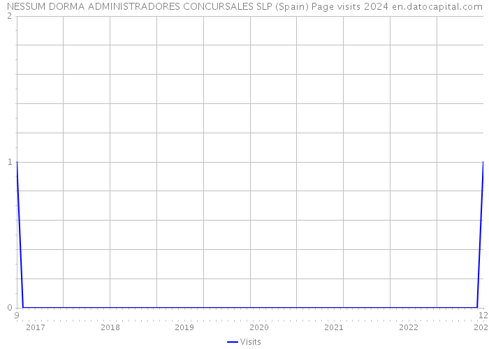 NESSUM DORMA ADMINISTRADORES CONCURSALES SLP (Spain) Page visits 2024 