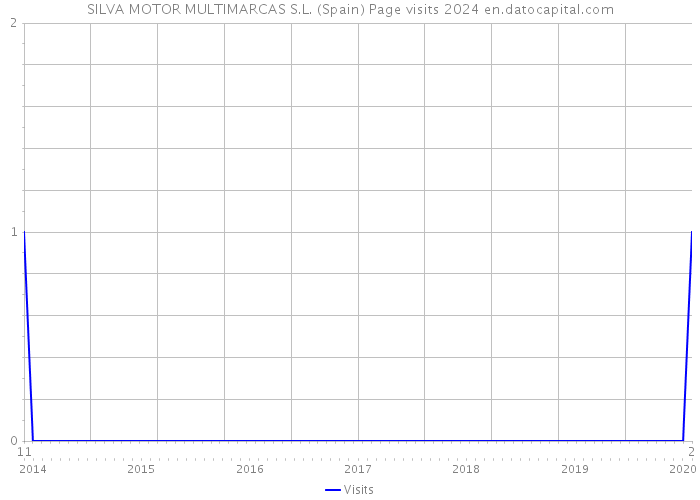 SILVA MOTOR MULTIMARCAS S.L. (Spain) Page visits 2024 