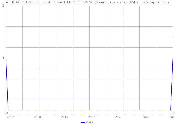 APLICACIONES ELECTRICAS Y MANTENIMIENTOS SC (Spain) Page visits 2024 