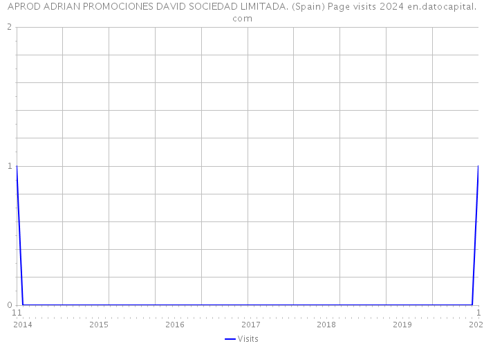 APROD ADRIAN PROMOCIONES DAVID SOCIEDAD LIMITADA. (Spain) Page visits 2024 