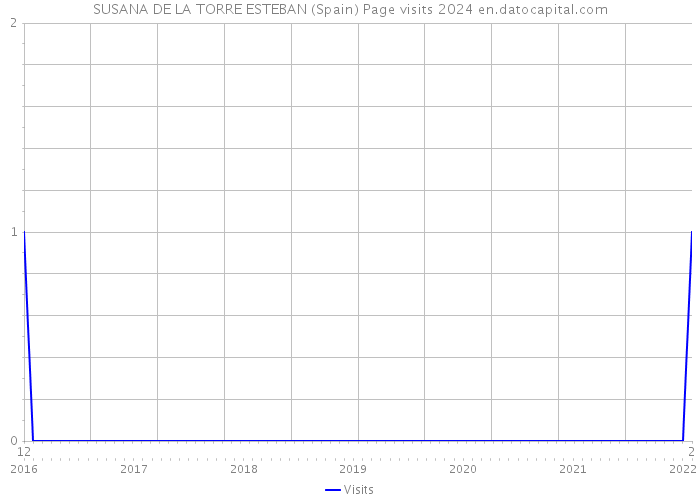 SUSANA DE LA TORRE ESTEBAN (Spain) Page visits 2024 