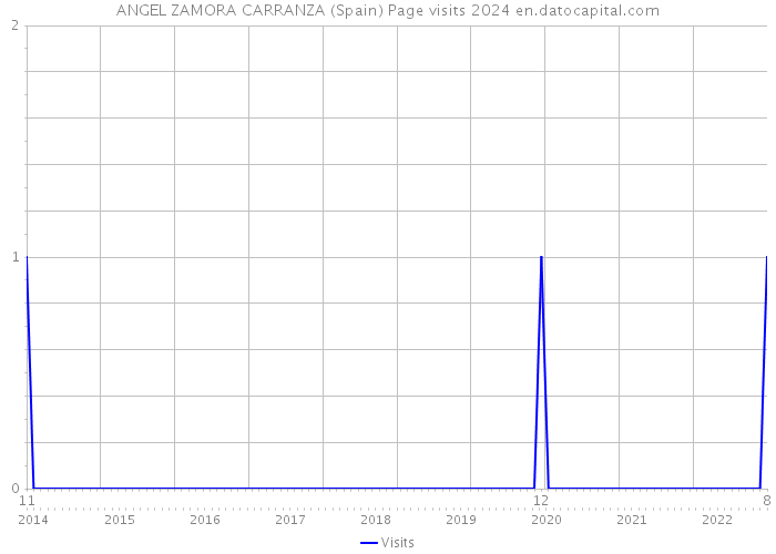 ANGEL ZAMORA CARRANZA (Spain) Page visits 2024 