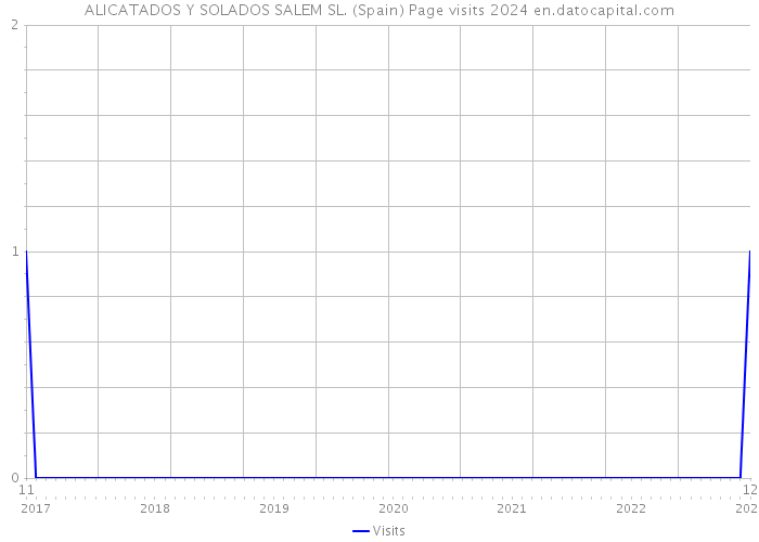 ALICATADOS Y SOLADOS SALEM SL. (Spain) Page visits 2024 