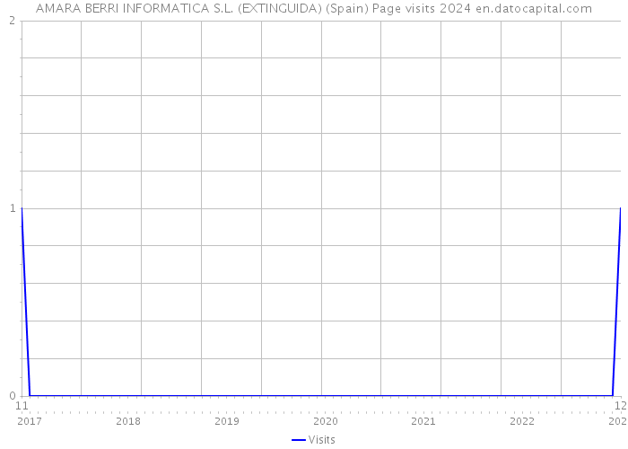 AMARA BERRI INFORMATICA S.L. (EXTINGUIDA) (Spain) Page visits 2024 