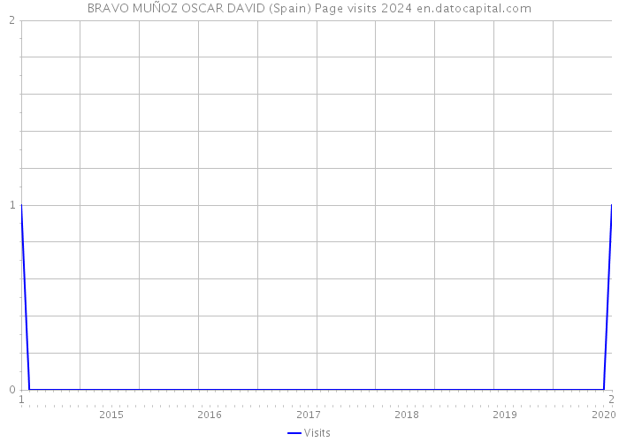 BRAVO MUÑOZ OSCAR DAVID (Spain) Page visits 2024 