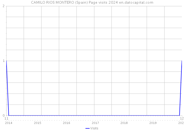 CAMILO RIOS MONTERO (Spain) Page visits 2024 