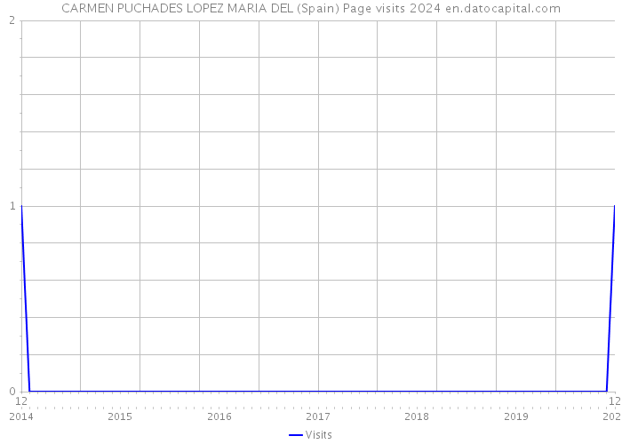 CARMEN PUCHADES LOPEZ MARIA DEL (Spain) Page visits 2024 