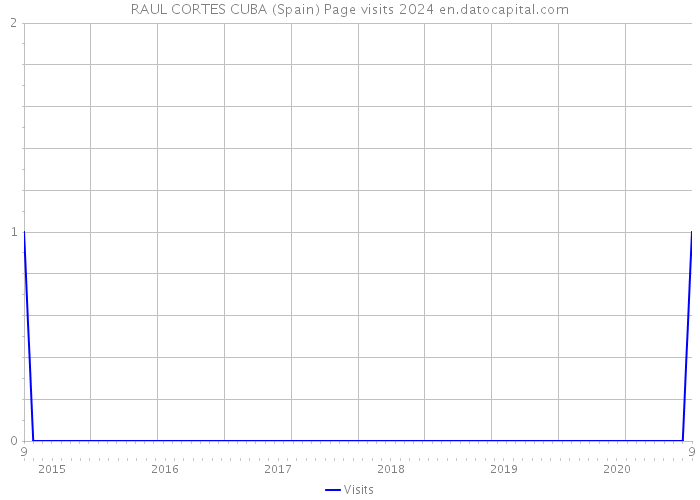 RAUL CORTES CUBA (Spain) Page visits 2024 