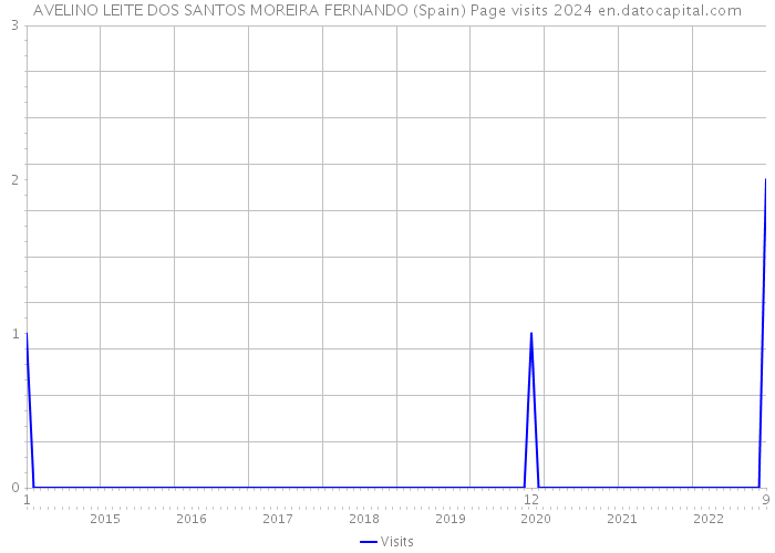 AVELINO LEITE DOS SANTOS MOREIRA FERNANDO (Spain) Page visits 2024 