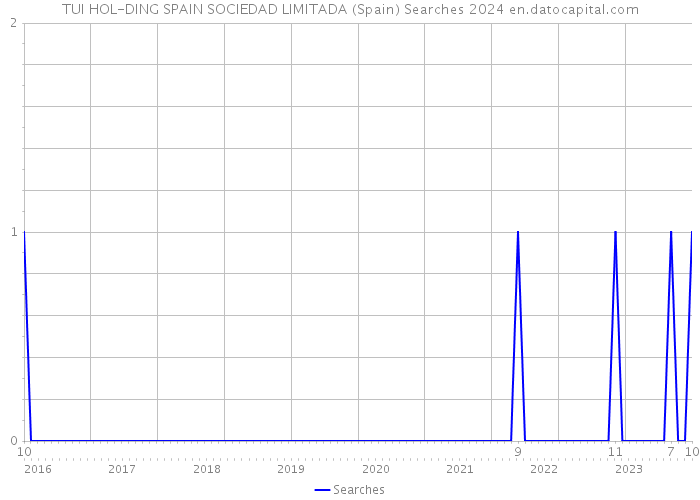 TUI HOL-DING SPAIN SOCIEDAD LIMITADA (Spain) Searches 2024 