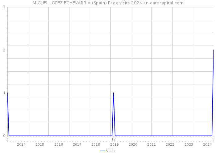 MIGUEL LOPEZ ECHEVARRIA (Spain) Page visits 2024 