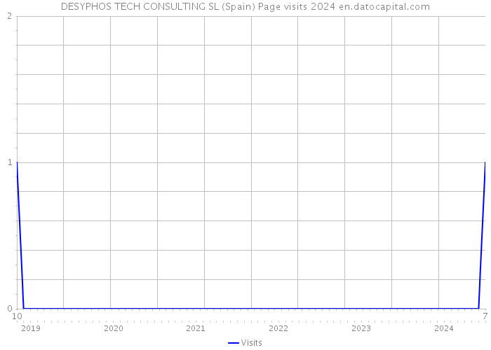 DESYPHOS TECH CONSULTING SL (Spain) Page visits 2024 