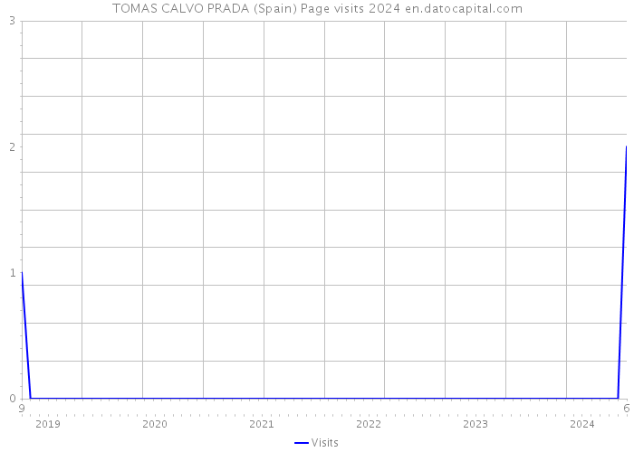 TOMAS CALVO PRADA (Spain) Page visits 2024 