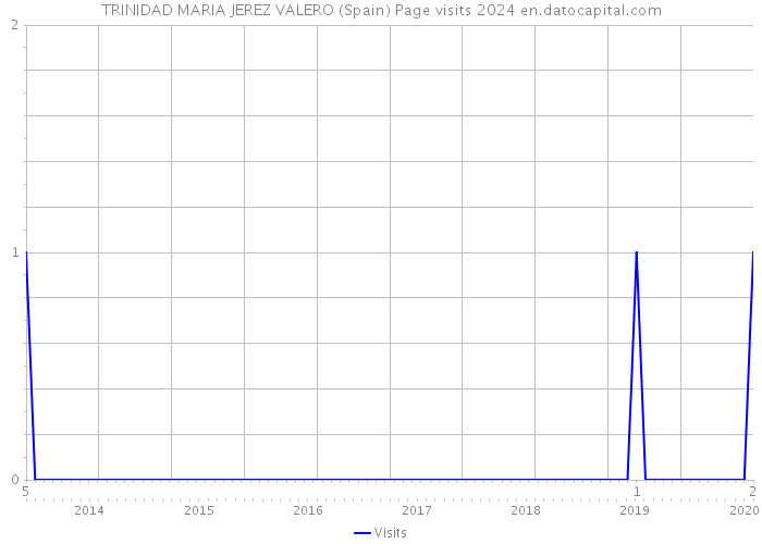 TRINIDAD MARIA JEREZ VALERO (Spain) Page visits 2024 