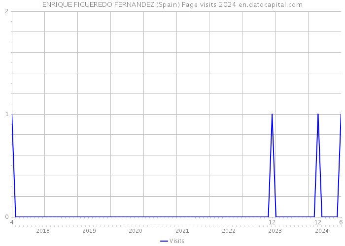 ENRIQUE FIGUEREDO FERNANDEZ (Spain) Page visits 2024 