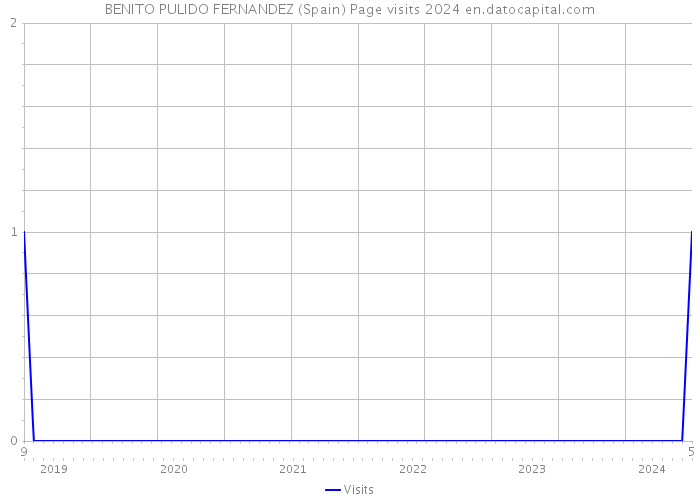 BENITO PULIDO FERNANDEZ (Spain) Page visits 2024 