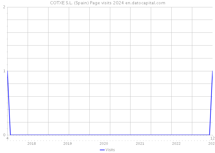 COTXE S.L. (Spain) Page visits 2024 