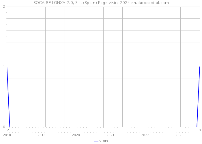 SOCAIRE LONXA 2.0, S.L. (Spain) Page visits 2024 