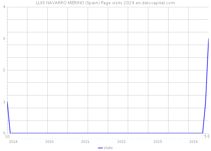 LUIS NAVARRO MERINO (Spain) Page visits 2024 