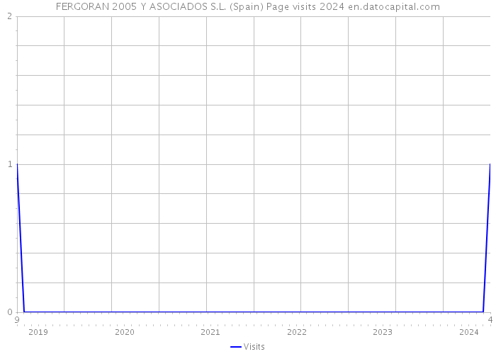 FERGORAN 2005 Y ASOCIADOS S.L. (Spain) Page visits 2024 