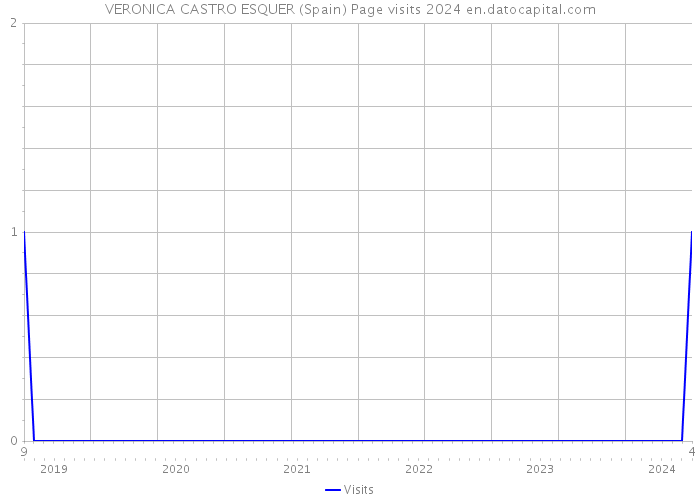 VERONICA CASTRO ESQUER (Spain) Page visits 2024 